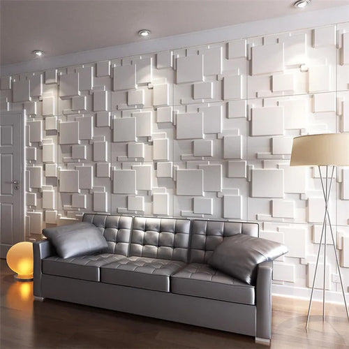 3D PVC Wall Panels – Waterproof Decorative Wall Backdrop Tiles