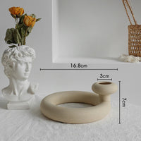 Abstract Ceramic Sculpture Vases – Modern Minimalist Table Decor