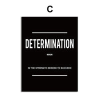 Black & White Motivational Posters – Grind, Grit, and Success Set