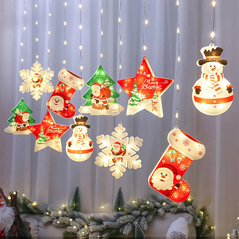 Christmas LED String Lights | Festive Decorative Fairy Lights for Tree & Home Décor