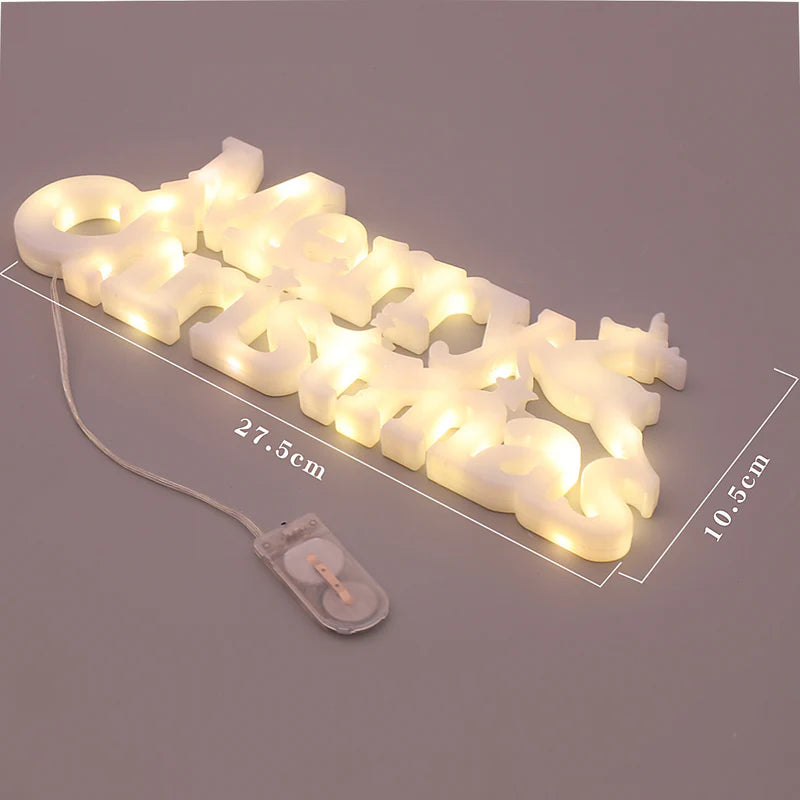 Christmas LED String Lights | Festive Decorative Fairy Lights for Tree & Home Décor