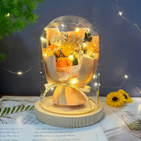 Eternal Rose Flower Bouquet – Romantic Indoor Decor & Gift for Every Special Occasion