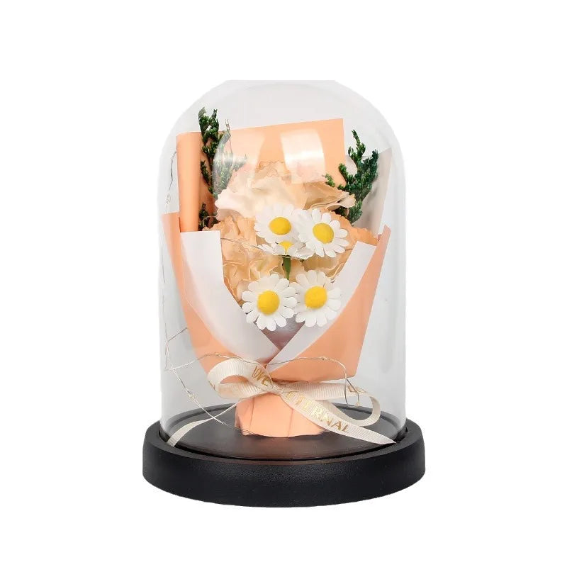 Eternal Rose Flower Bouquet – Romantic Indoor Decor & Gift for Every Special Occasion