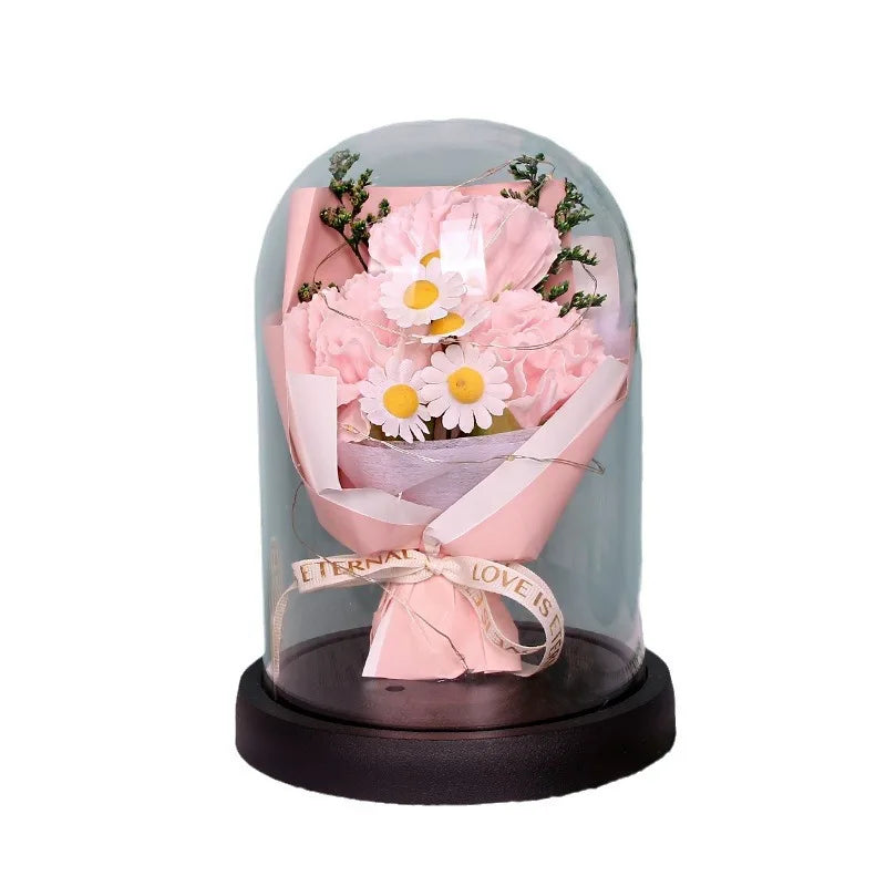 Eternal Rose Flower Bouquet – Romantic Indoor Decor & Gift for Every Special Occasion