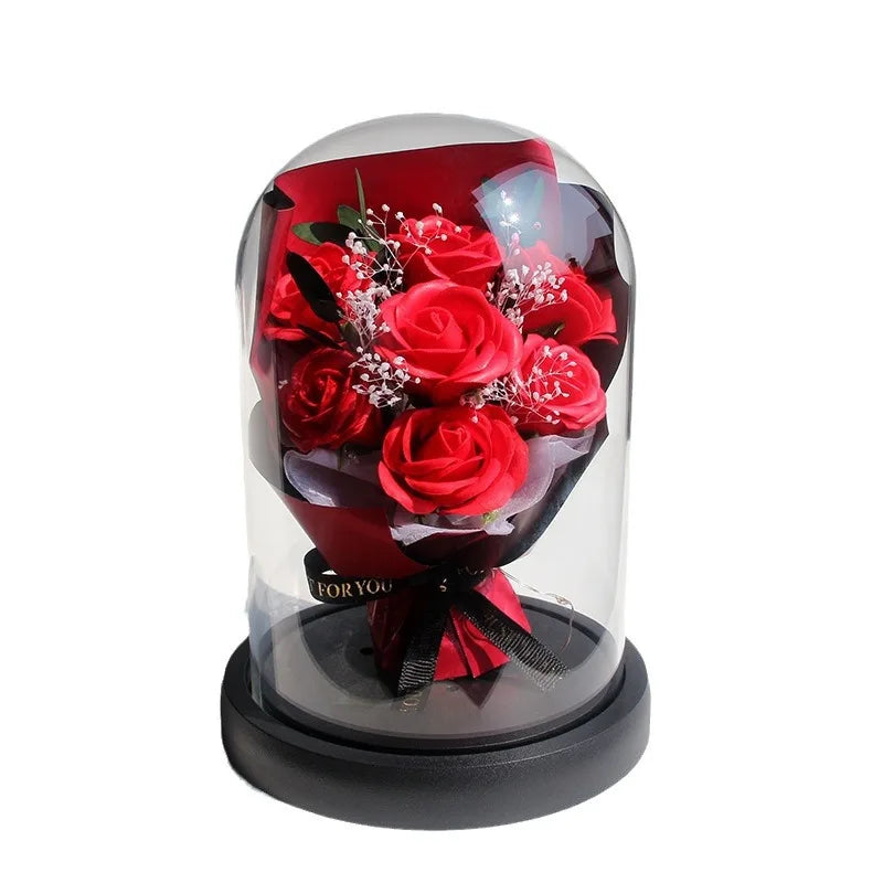 Eternal Rose Flower Bouquet – Romantic Indoor Decor & Gift for Every Special Occasion