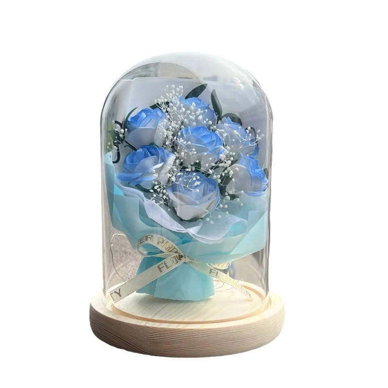 Eternal Rose Flower Bouquet – Romantic Indoor Decor & Gift for Every Special Occasion