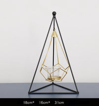 Gold Hanging Tealight Candle Holder