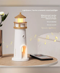 Modern Lighthouse LED Table Lamp – Ambient Decorative Light for Home