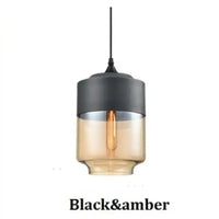 Modern Nordic Glass Pendant Light | Vintage Lamp Home Decor