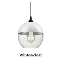 Modern Nordic Glass Pendant Light | Vintage Lamp Home Decor