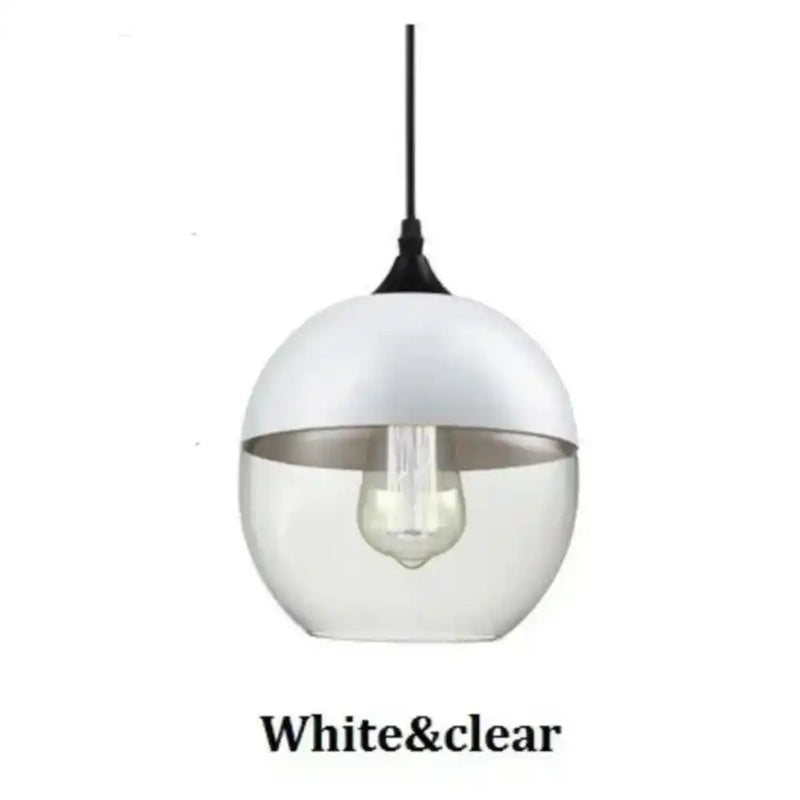 Modern Nordic Glass Pendant Light | Vintage Lamp Home Decor