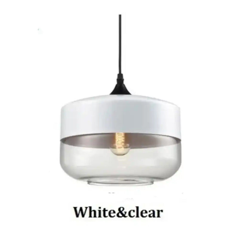 Modern Nordic Glass Pendant Light | Vintage Lamp Home Decor
