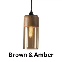 Modern Nordic Glass Pendant Light | Vintage Lamp Home Decor