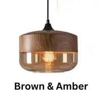 Modern Nordic Glass Pendant Light | Vintage Lamp Home Decor
