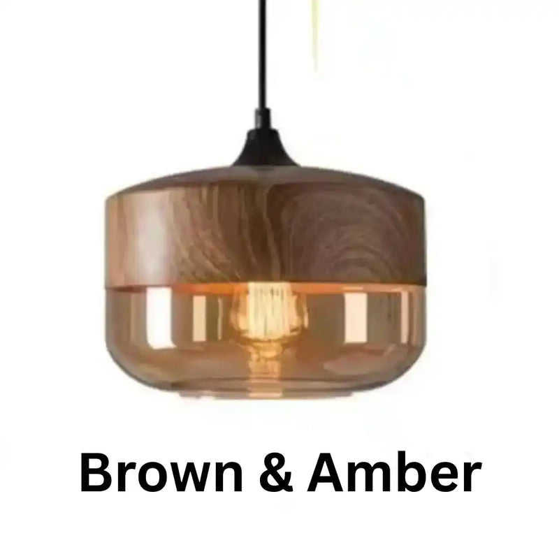 Modern Nordic Glass Pendant Light | Vintage Lamp Home Decor