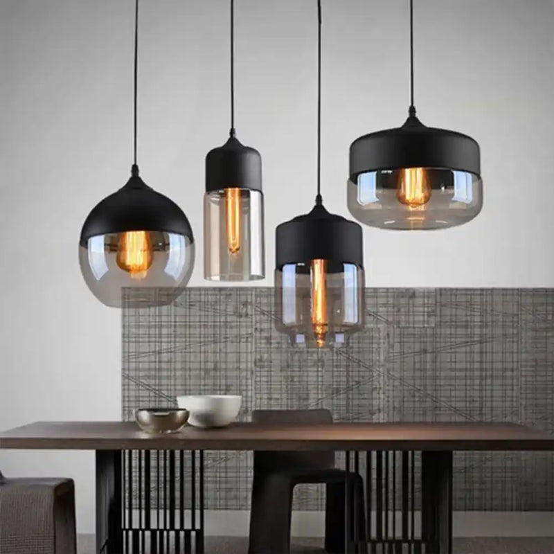 Modern Nordic Glass Pendant Light | Vintage Lamp Home Decor