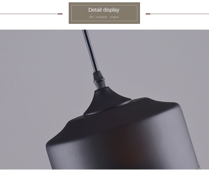 Modern Nordic Glass Pendant Light | Vintage Lamp Home Decor