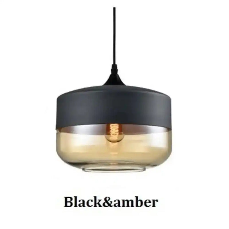 Modern Nordic Glass Pendant Light | Vintage Lamp Home Decor