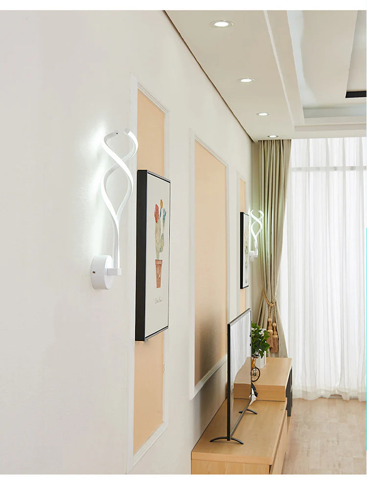 Musical Note LED Wall Lamp – Modern Creative Wall Light Decor