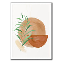 Natural Aesthetic Wall Decor – Terracotta Plant Art Posters