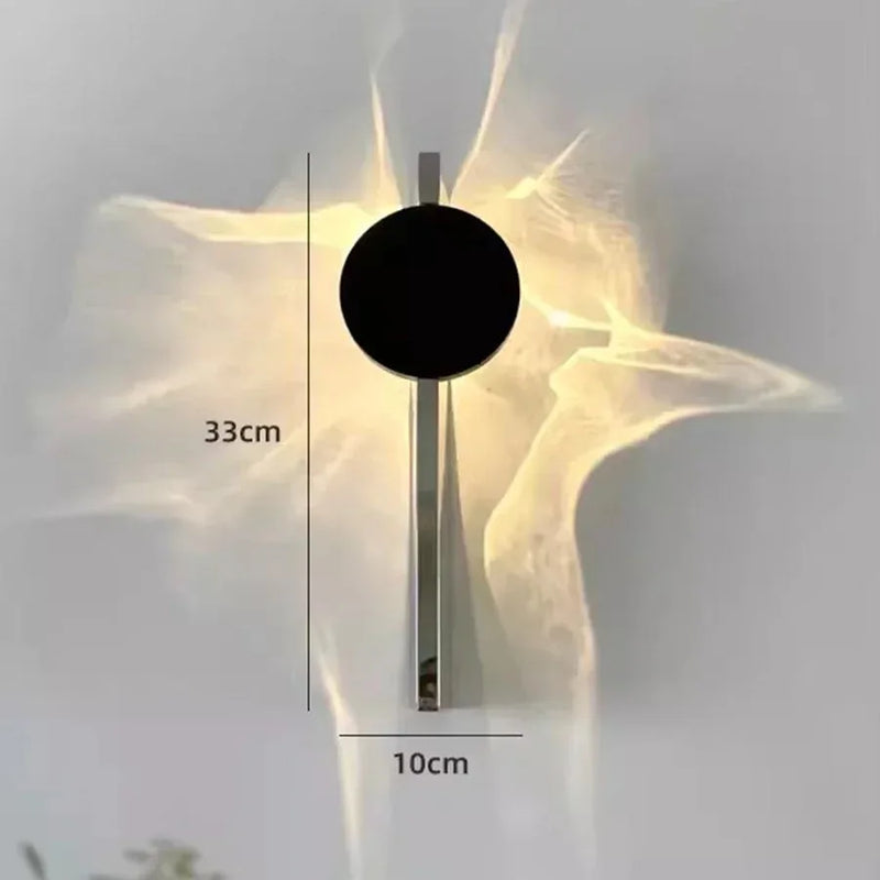 Modern Rotatable Shadow LED Lamp – LED Wall Sconce for Home
