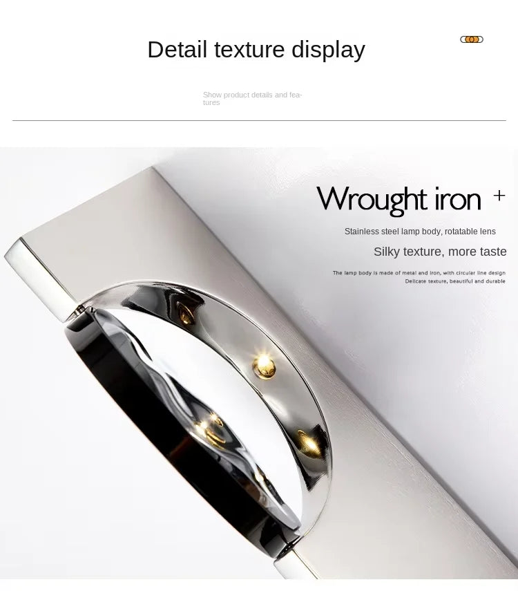 Modern Rotatable Shadow LED Lamp – LED Wall Sconce for Home