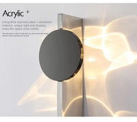 Modern Rotatable Shadow LED Lamp – LED Wall Sconce for Home