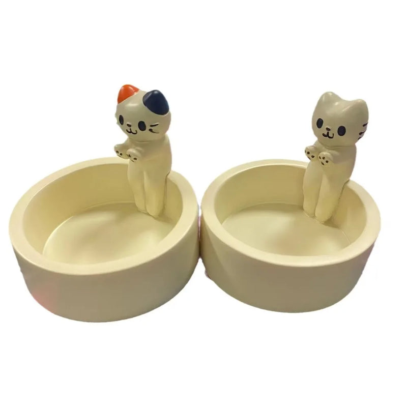 Cute Kitten Candle Holder – Creative Cartoon Cat Aromatherapy Candlestick