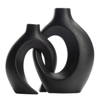 European Ceramic Vase Set – Modern Minimalist Home Decoration