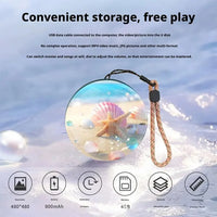 3D Video Crystal Ball Lamp – LED Pixel Display Memory Sphere