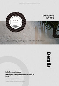 Luxury 3D Sandstone Wall Lamp – Hydroponic Green Plant Entrance & Corridor Decor