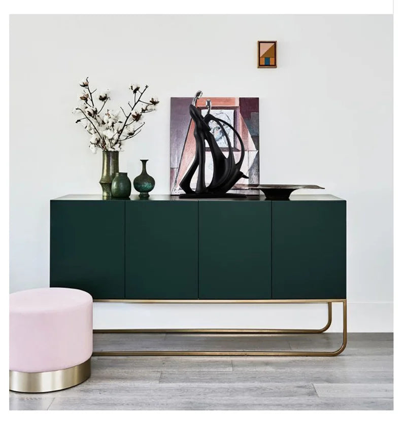 Nordic Art Dancing Couple Resin Figurine – Modern Living Room Home Decor