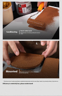 Luxury 3D Sandstone Wall Lamp – Hydroponic Green Plant Entrance & Corridor Decor