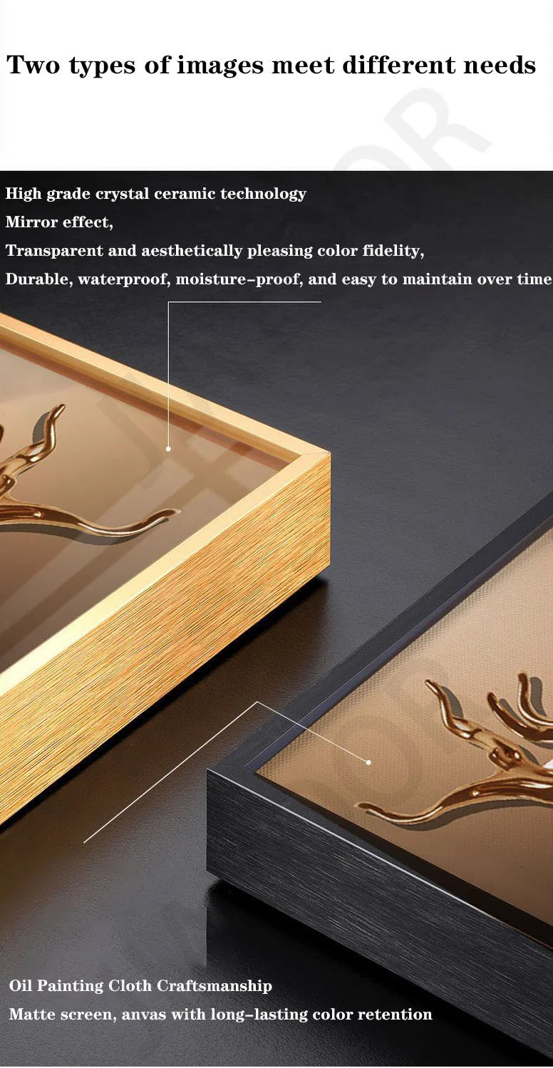 Modern LED Wall Lamp – Minimalist Crystal Porcelain Wall Sconce for Living Room & Corridor