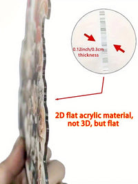 Acrylic Nativity Scene Desktop Decor – Classic Battery-Free Christmas Display