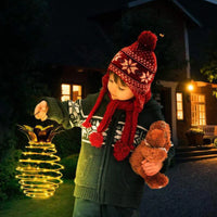 Solar Pineapple Garden Lights | Waterproof Outdoor LED Fairy Path Lamps