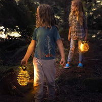 Solar Pineapple Garden Lights | Waterproof Outdoor LED Fairy Path Lamps