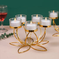 Vintage Iron Metal Candlestick Holder – Romantic Table & Bedroom Decor