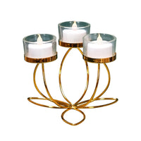 Vintage Iron Metal Candlestick Holder – Romantic Table & Bedroom Decor