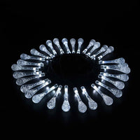 Water Drop String Lights – LED Outdoor Garden Fairy Lights